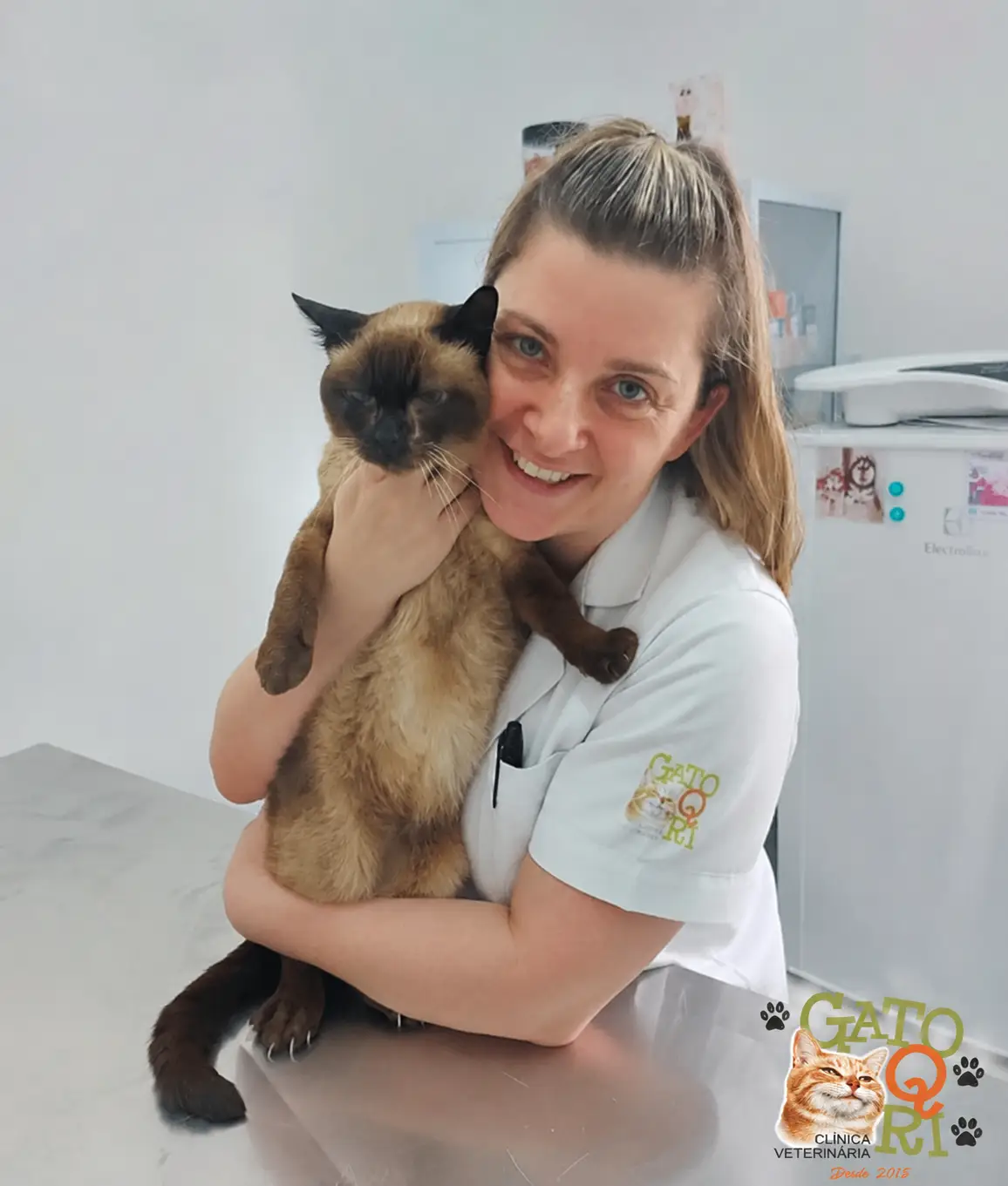 Dra. Luciana e equipe Gato Q Ri